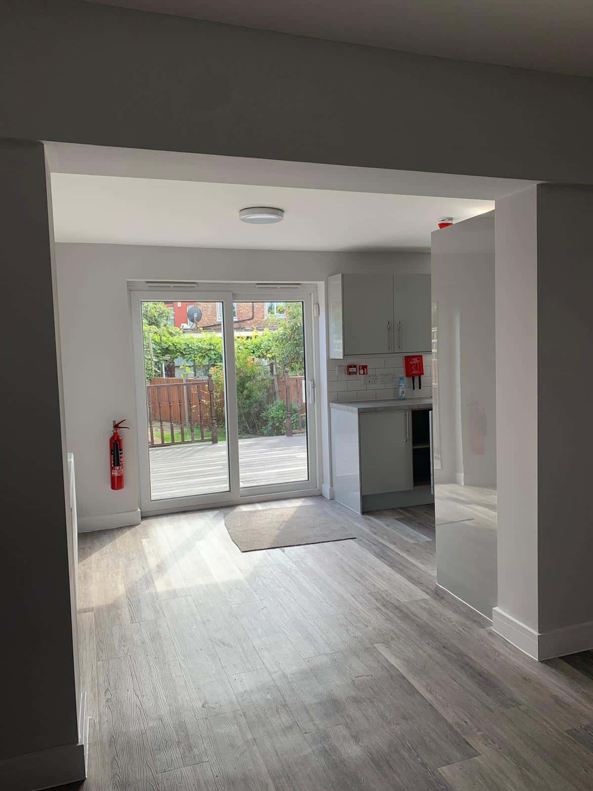 Rosebery Avenue kitchen and garden access